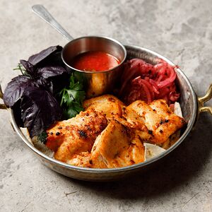 Шашлык из куриного бедра