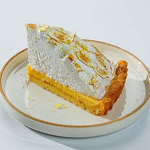 Лимонный тарт с итальянской меренгой 