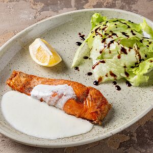 Сёмга в сливочном соусе