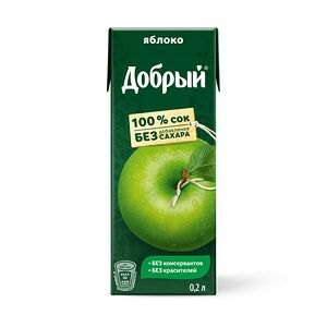 Яблочный сок Добрый