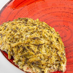 Горбуша под соусом тартар