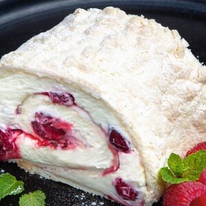 Меренговый рулет