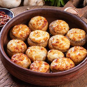 Шампиньоны запеченные с сыром