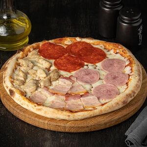 Пицца Четыре мяса 30см