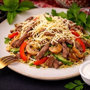 Салат мясной