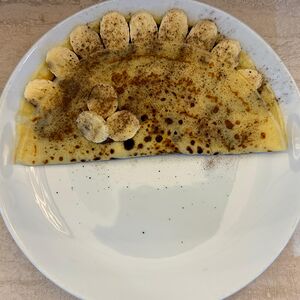 Բլիթ նուտելայով և բանանով