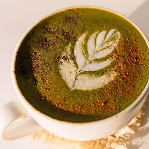 Матча медово-пряная