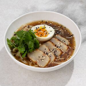 Рамен с гребешком