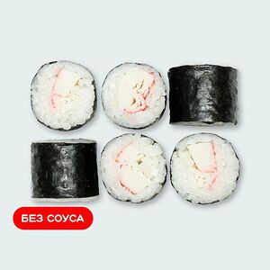 Маки с крабом