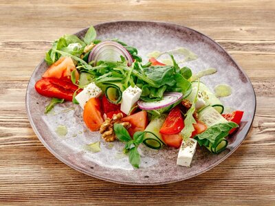 Греческий салат 