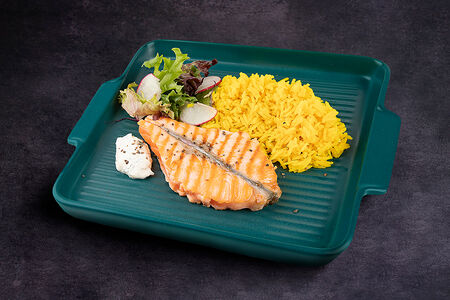 Лосось на гриле