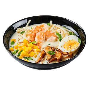 Сливочный суп с креветкой