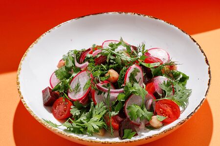 Винегрет с нутом