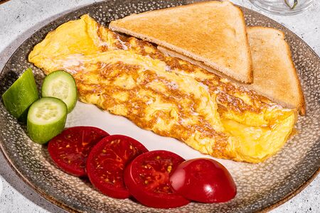 Омлет с сыром