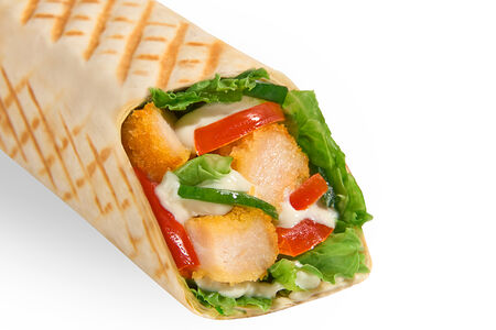 Шаурма Цезарь с наггетсами