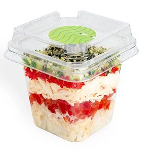 Трайфл с крабом 