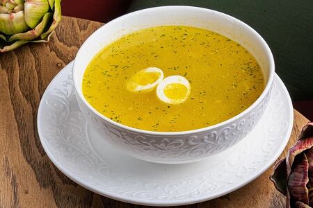 Куриный суп с птитимом