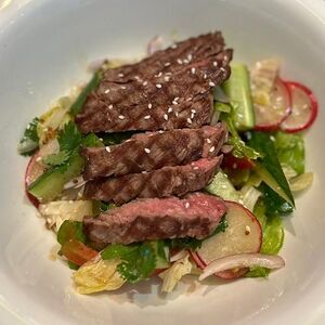 Стейк салат
