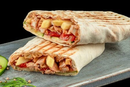 Шаурма с картошкой фри 