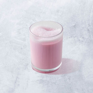 Латте матча розовая с сакурой