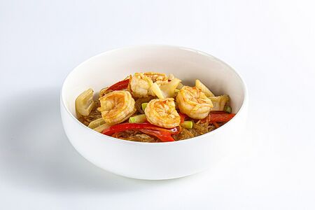 Фунчоза с морепродуктами