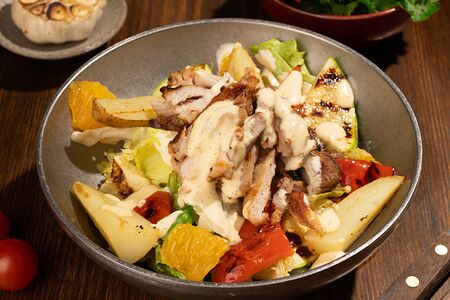 Салат со свининой