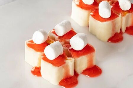 Сладкий ролл (банан, маршмеллоу)