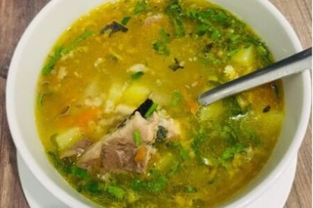 Суп картофельный с рисом