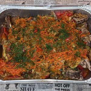 Тушеная утка с овощами