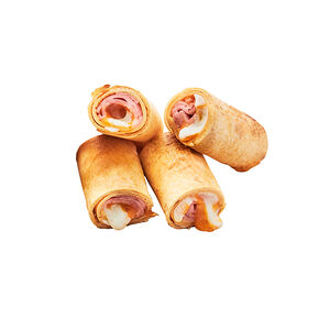 Рулетики с ветчиной