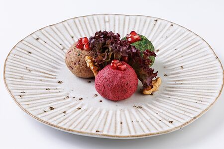 Ассорти из пхали (шпинат, свекла, красная фасоль)