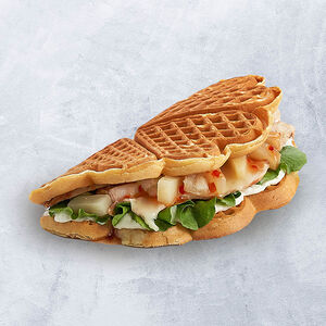 Гавайская на сырном