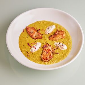 Карри-ризотто с курицей