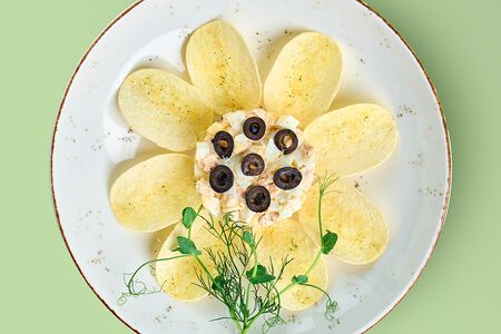 Салат Подсолнух