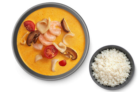 Суп Том Ям с морепродуктами