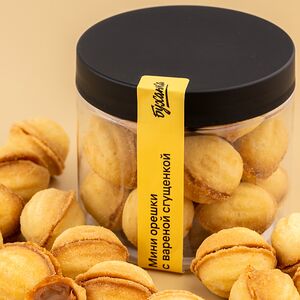 Орешки с вареной сгущенкой