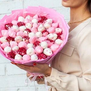 Букет из клубники в шоколаде Нежность