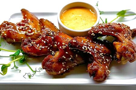 Крылья в медовом соусе