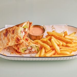 Ролл с курицей 