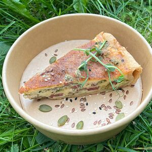 Пирог с ветчиной 