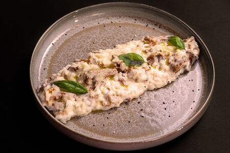 Ризотто с лисичками