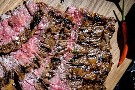 Стейк из фермерской говядины