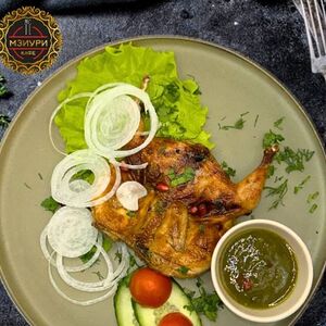 Перепела на мангале 2 шт