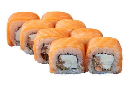 Филадельфия с лососем терияки