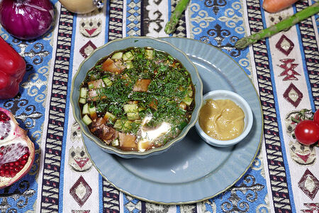 Окрошка на квасе