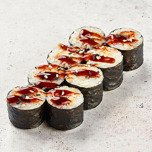 Маки с угрём