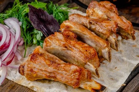 Шашлык бараньи ребра