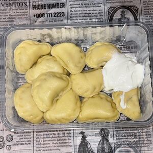 Домашние вареники с картошкой и грибами