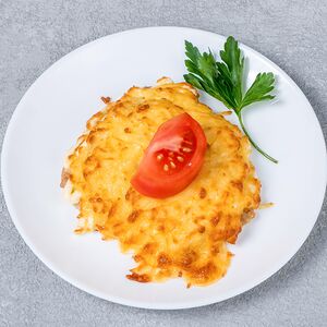 Свинина, запеченная с помидором