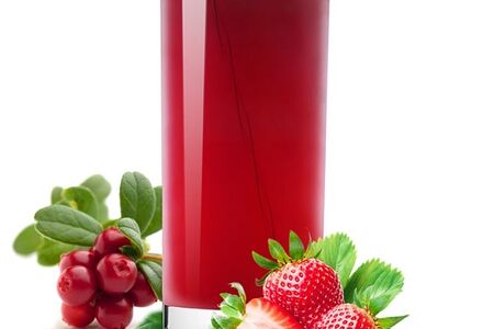 Морс клюквенно-клубничный